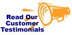 Read Our Customer Testimonials